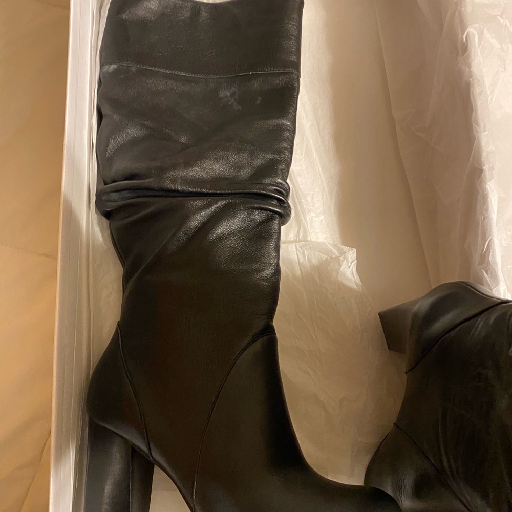 Boston Proper Scrunch Black Boot